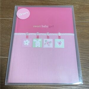 Carter's Pink Sweet Baby Girl Memory Book